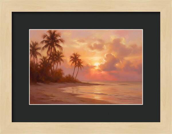 Sunset Over Beach