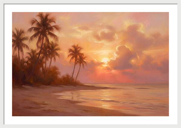 Sunset Over Beach