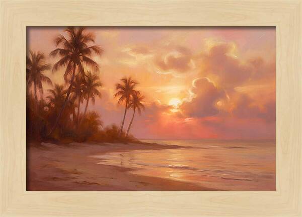 Sunset Over Beach