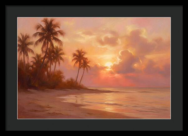 Sunset Over Beach
