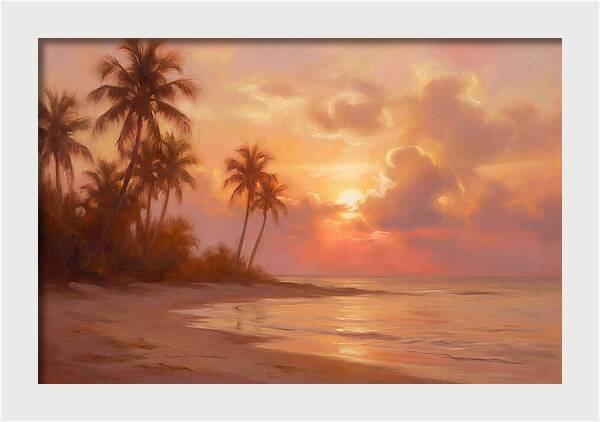 Sunset Over Beach