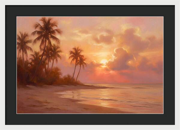 Sunset Over Beach
