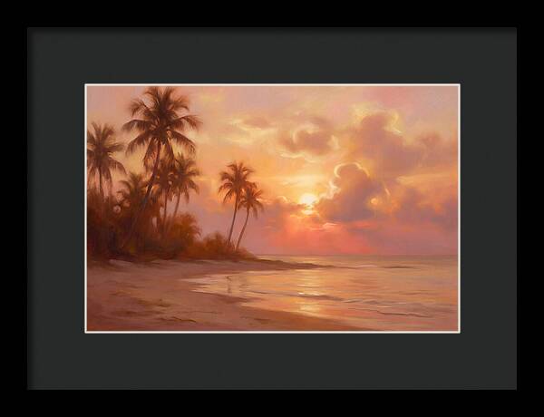 Sunset Over Beach