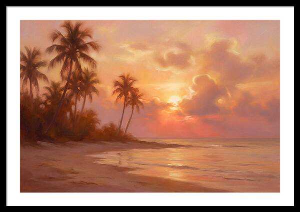 Sunset Over Beach