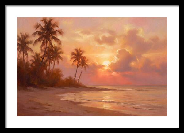 Sunset Over Beach
