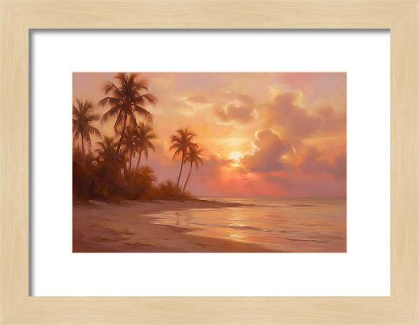 Sunset Over Beach