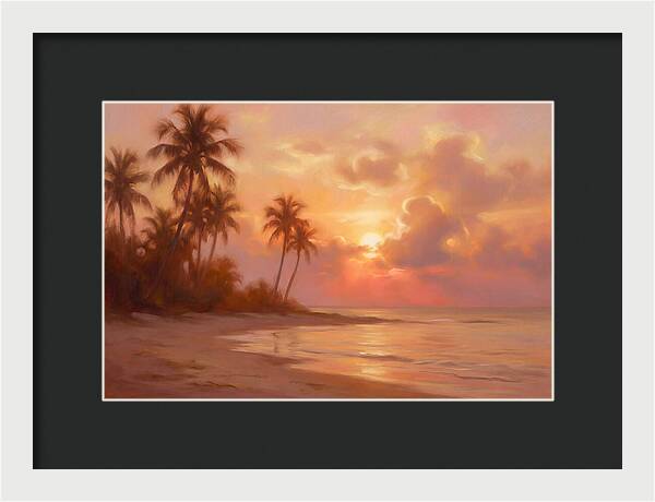 Sunset Over Beach