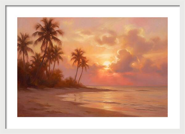 Sunset Over Beach