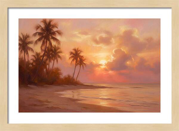 Sunset Over Beach