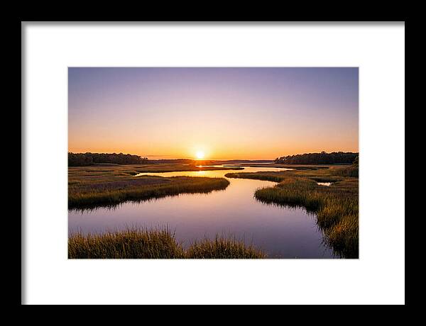 Sunset Over Bombay Hook Refuge