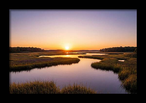 Sunset Over Bombay Hook Refuge