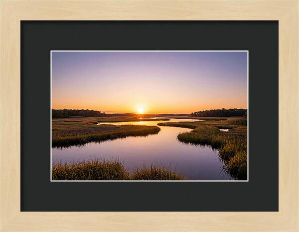 Sunset Over Bombay Hook Refuge