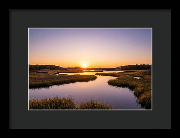 Sunset Over Bombay Hook Refuge