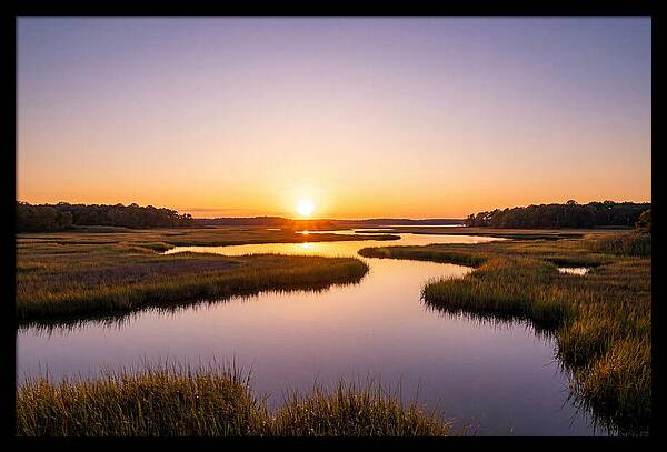 Sunset Over Bombay Hook Refuge