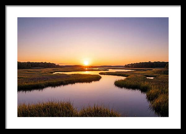 Sunset Over Bombay Hook Refuge