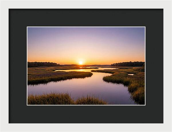 Sunset Over Bombay Hook Refuge