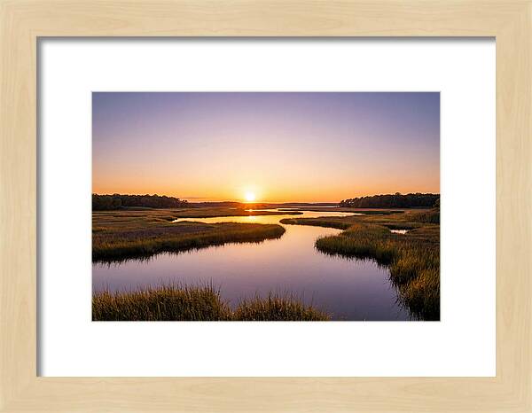 Sunset Over Bombay Hook Refuge