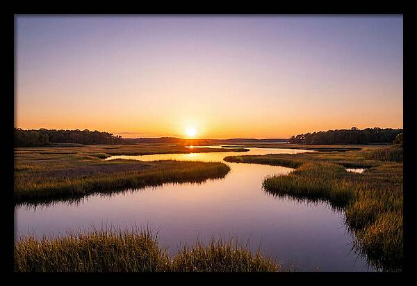 Sunset Over Bombay Hook Refuge