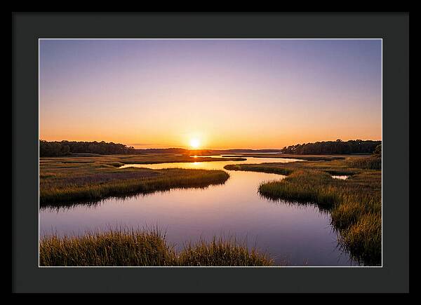 Sunset Over Bombay Hook Refuge