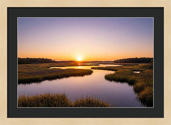 Sunset Over Bombay Hook Refuge