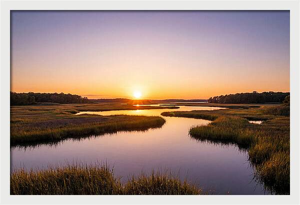 Sunset Over Bombay Hook Refuge