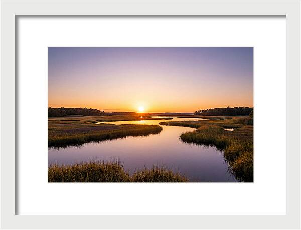 Sunset Over Bombay Hook Refuge