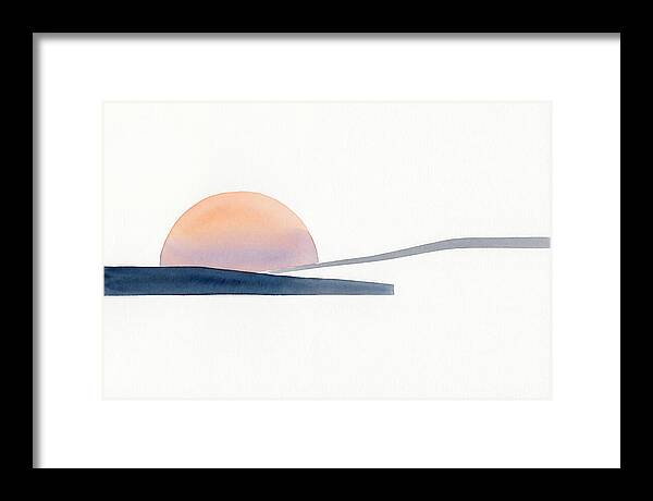 Sunset Over Minimal Landscape