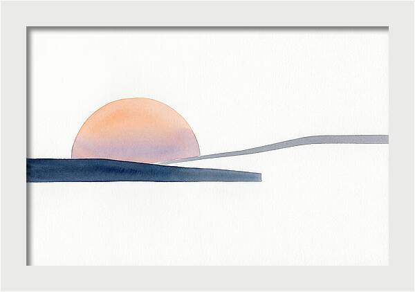 Sunset Over Minimal Landscape