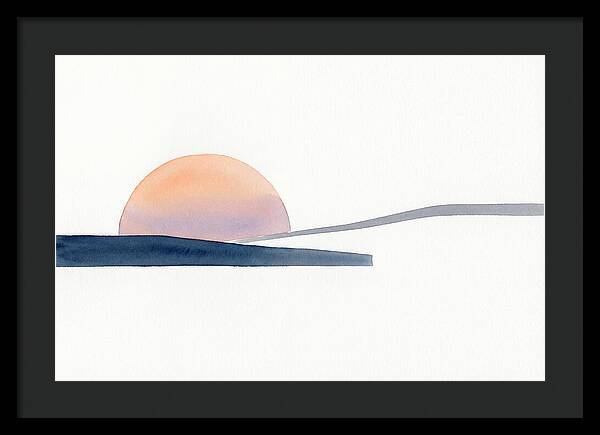 Sunset Over Minimal Landscape