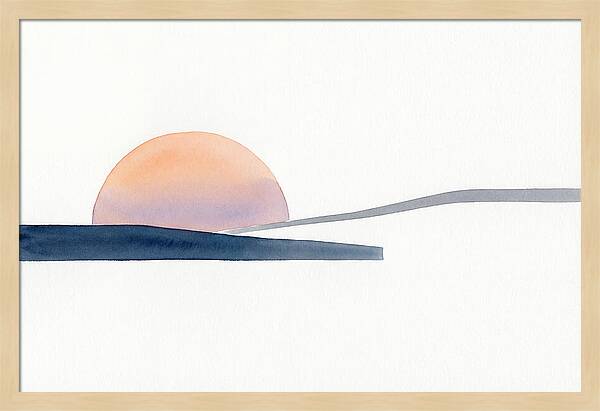 Sunset Over Minimal Landscape