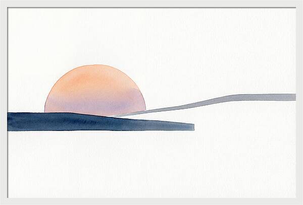 Sunset Over Minimal Landscape