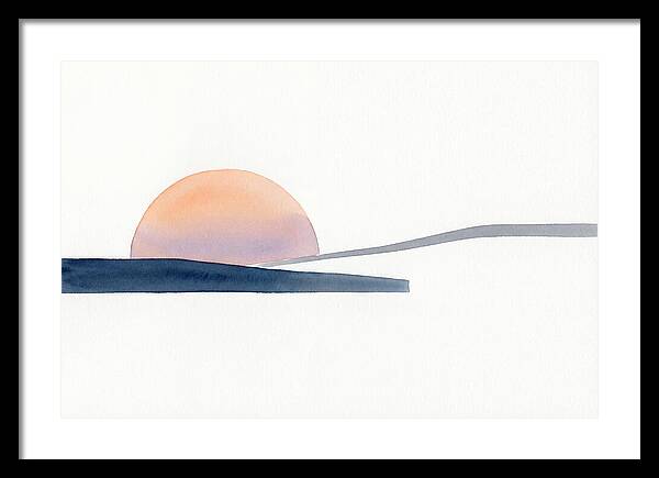 Sunset Over Minimal Landscape