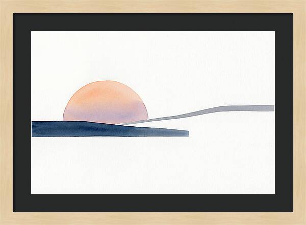 Sunset Over Minimal Landscape