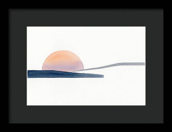 Sunset Over Minimal Landscape