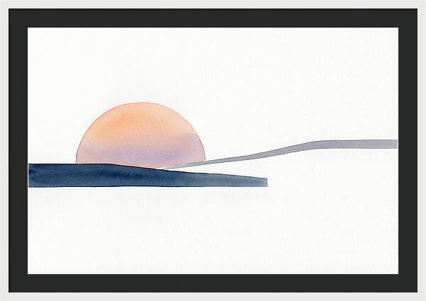 Sunset Over Minimal Landscape