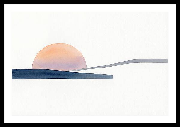 Sunset Over Minimal Landscape