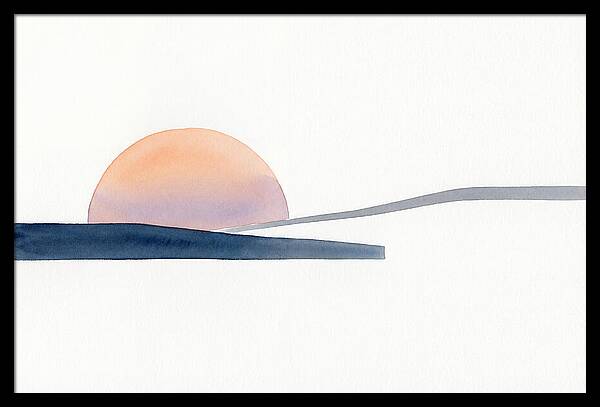 Sunset Over Minimal Landscape