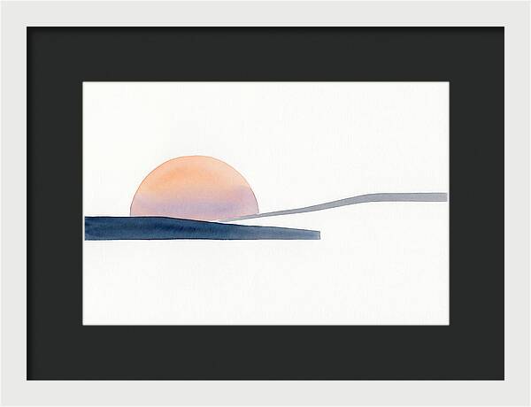 Sunset Over Minimal Landscape