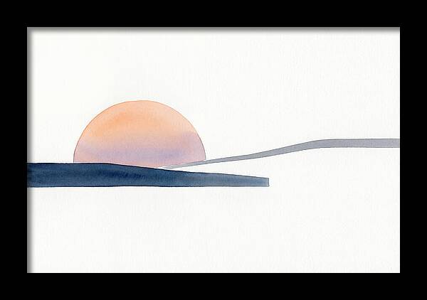 Sunset Over Minimal Landscape