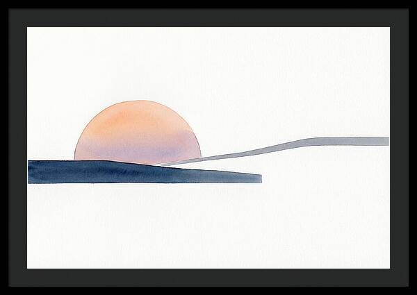 Sunset Over Minimal Landscape