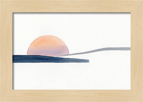 Sunset Over Minimal Landscape