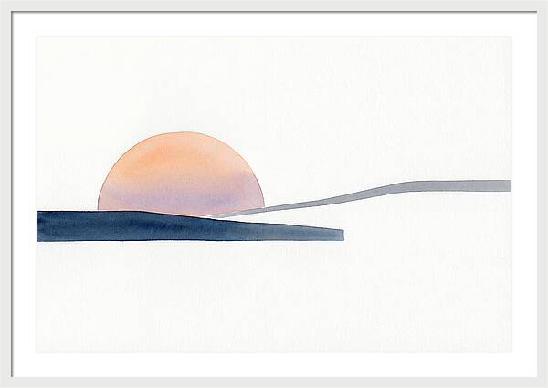 Sunset Over Minimal Landscape