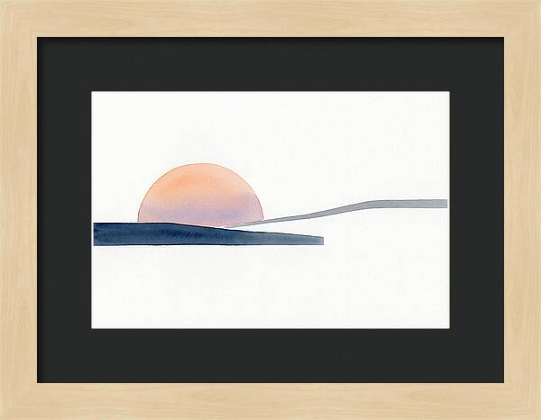 Sunset Over Minimal Landscape