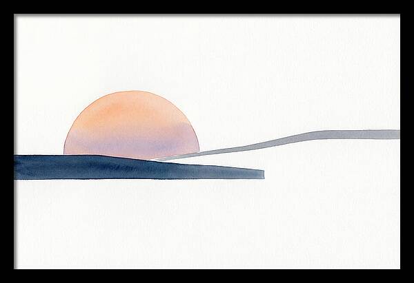 Sunset Over Minimal Landscape