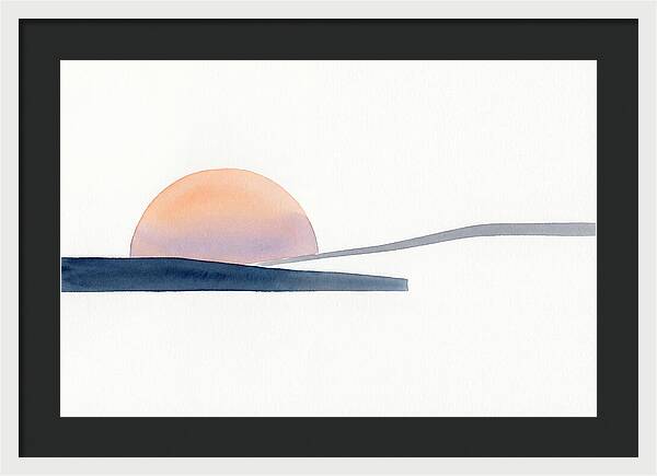 Sunset Over Minimal Landscape