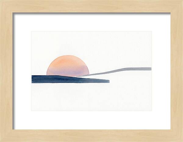 Sunset Over Minimal Landscape