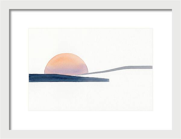 Sunset Over Minimal Landscape