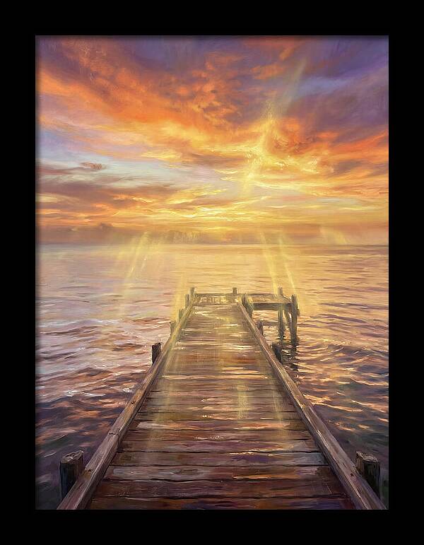Sunset Over Pier