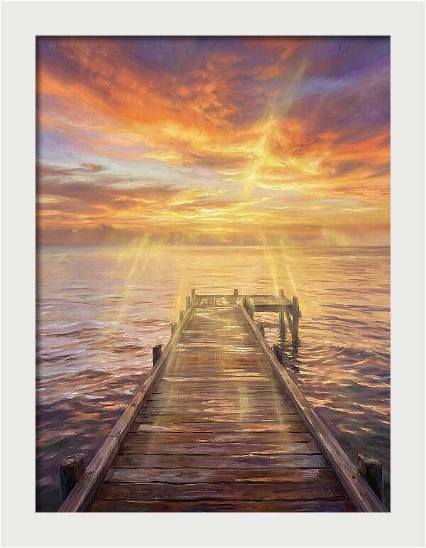 Sunset Over Pier