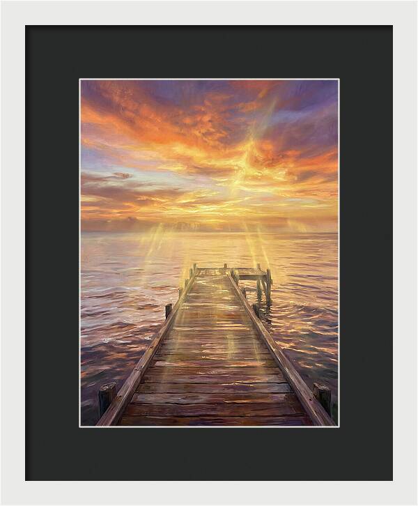 Sunset Over Pier